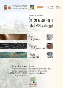 Impressioni dal ‘900 ad oggi – Mostra di scultura