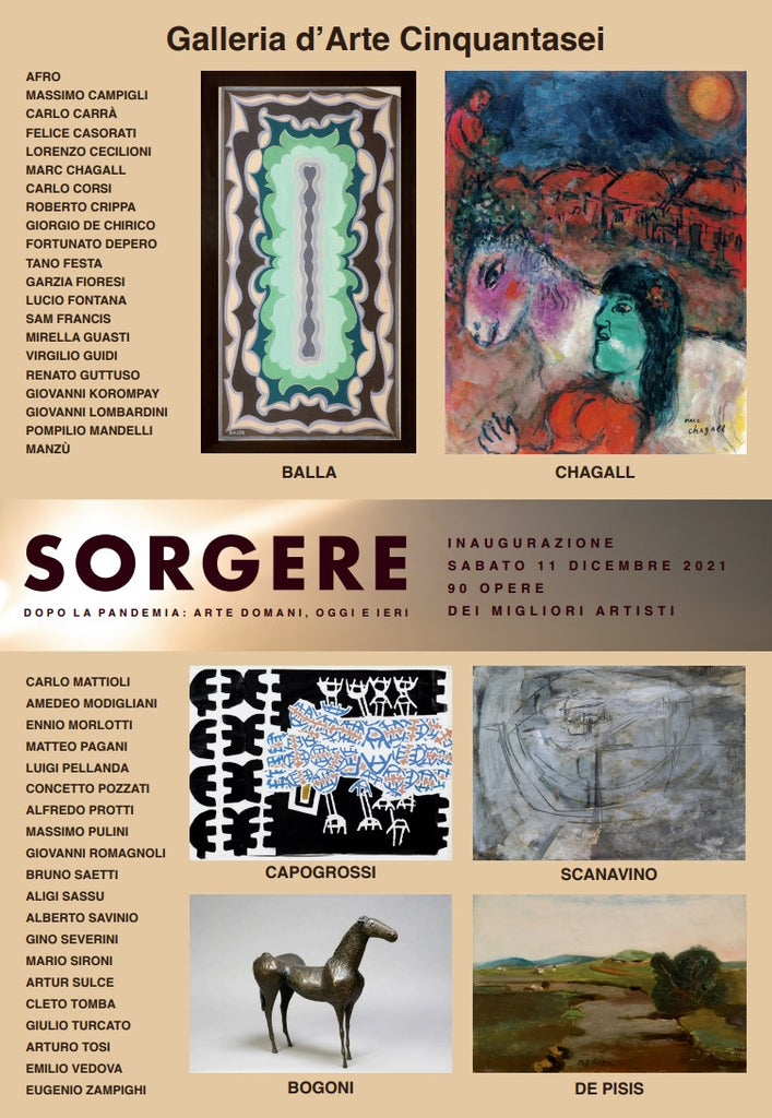 SORGERE - Dopo la pandemia: Arte domani, oggi e ieri